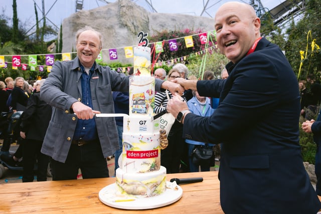 World renowned Eden Project celebrates 25th birthday