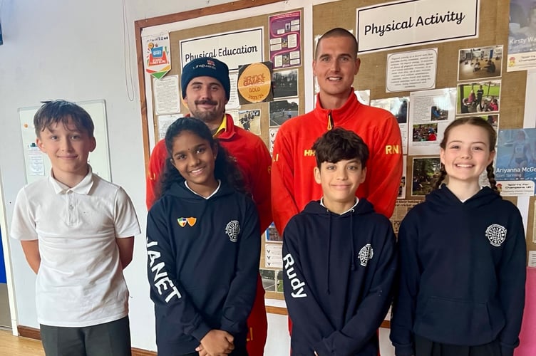 St Stephens RNLI Lifeguard visit