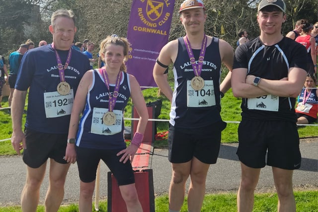 Launceston quartet shine at the St Austell Skyline 10