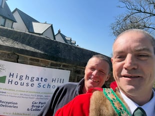 Mayor praises school after 'eye-opening visit'
