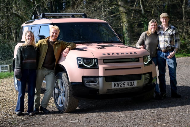 Cornish charity wins global award and lands new Defender