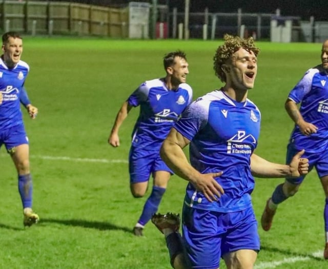 Newton's late header moves Blues within a win of Premier West title