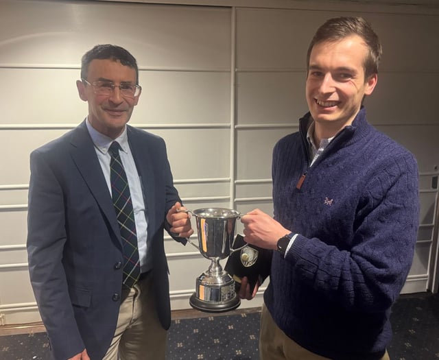 Cornish and Halls amongst the winners at presentation night