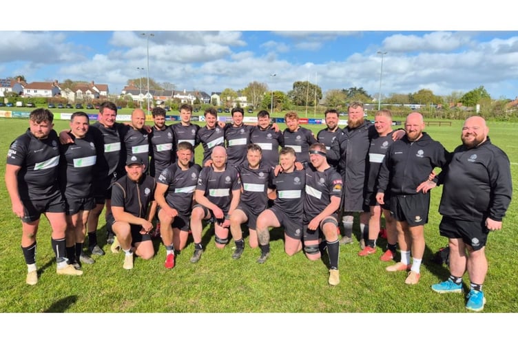 Launceston celebrate their survival at Topsham.