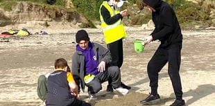Break for children from devastated school