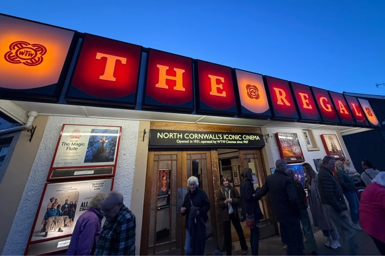 The Regal cinema in Wadebridge