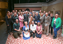 Prince Edward visits Hall for Cornwall to watch Fawlty Towers