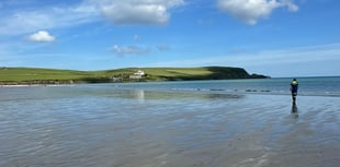 Search for missing man off Polzeath Beach