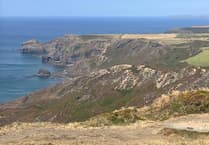 Coastal Cornwall: Amazing views from highest cliff in the county