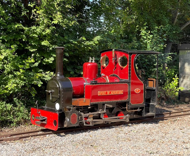 Rail attraction staging landmark heritage celebration