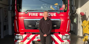 Fire station recruit celebrated for assessment success
