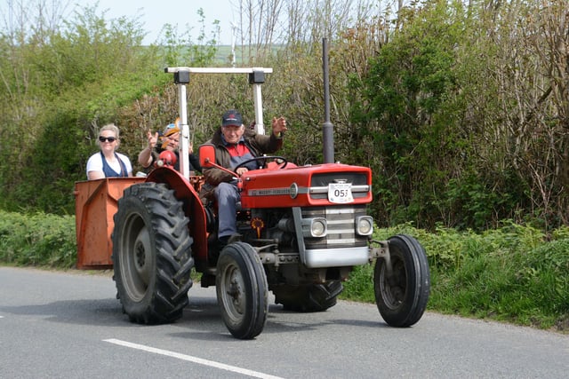 Mali Dubois tractor run raises thousands of pounds