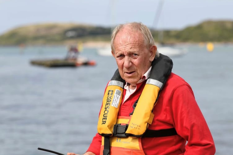 Lobster fisherman Peter Ward, who has been involved with the Padstow to Rock for 50 years (Picture: Marie Curie)