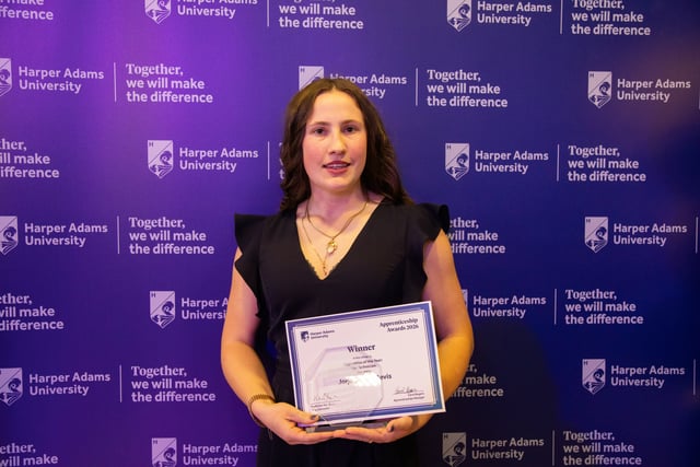 Delight for vet apprentice after award win