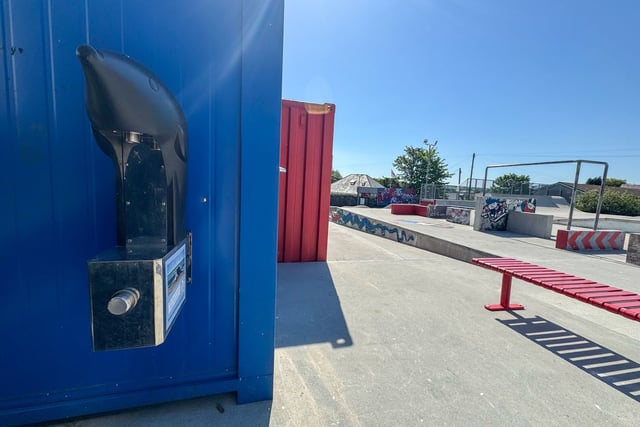 Water bowser installed at skate park