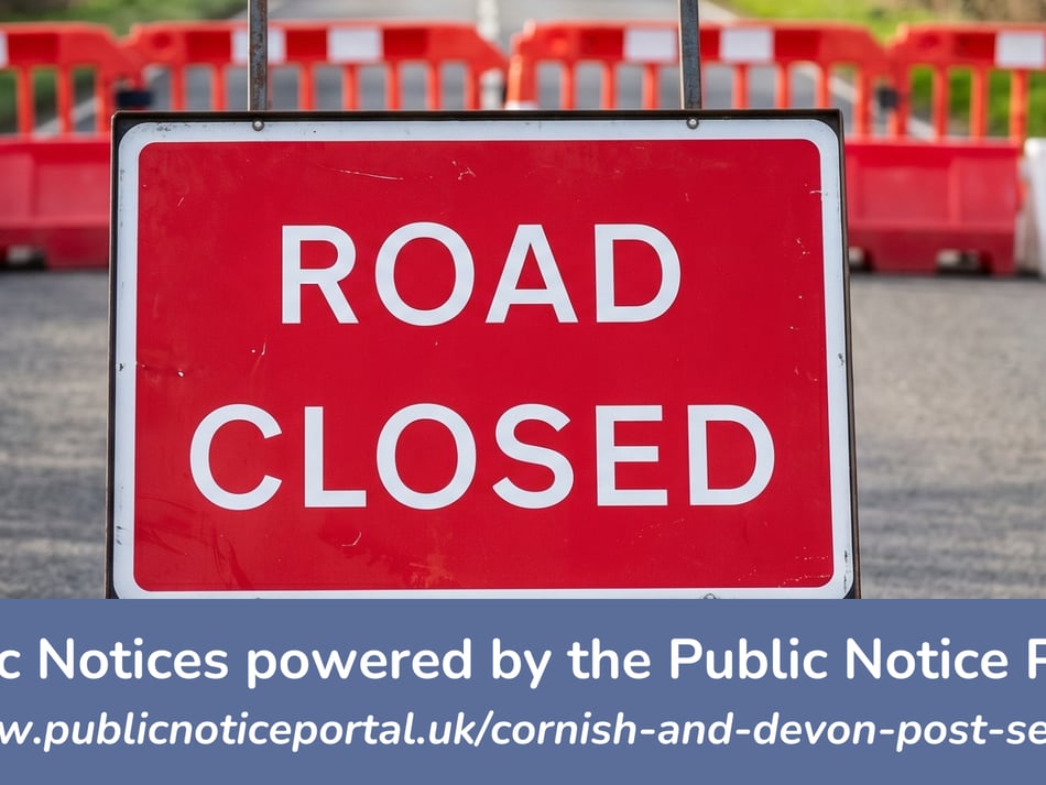 Public Notices: Latest roadworks in North Cornwall confirmed