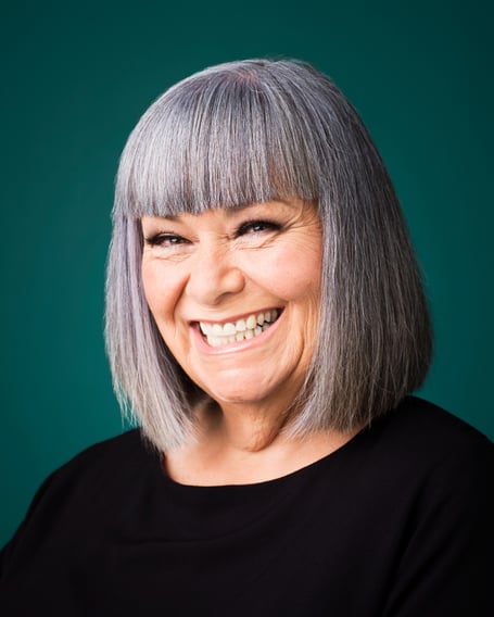 comedy legend and best-selling author Dawn French.