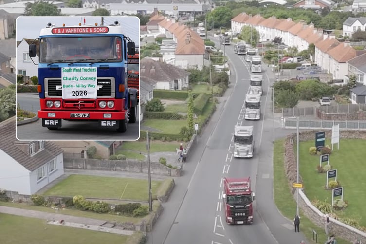 South West Truckers Convoy Bude 2026