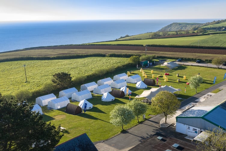 Summer camps are staged at Porthpean on the south coast of Cornwall.