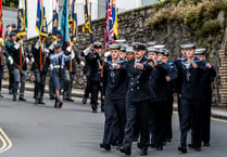 Big parade as town hosts armed forces day