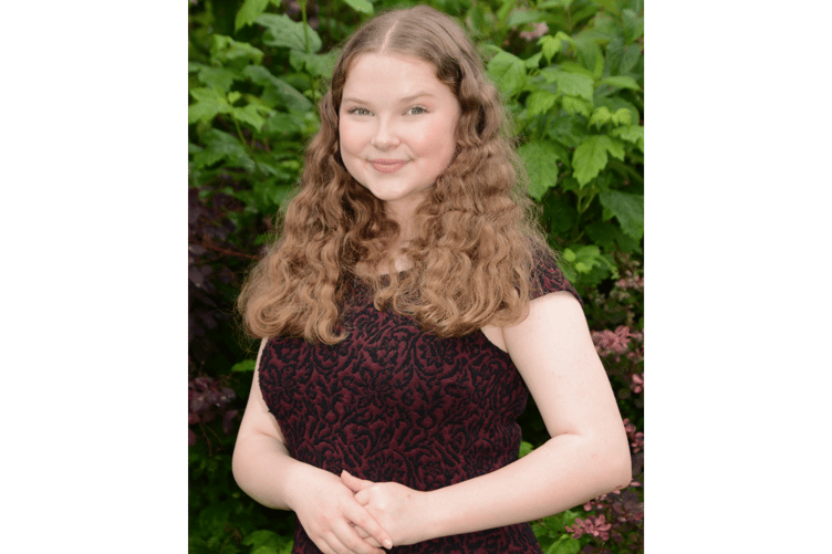Eliza Jeffery, 15, has been unveiled as the latest Holsworthy Pretty Maid (Picture: Rodney Parrish)