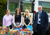 Holsworthy students praised for efforts to help those in need of food