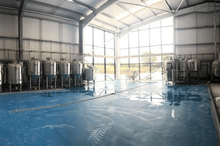 Inside the brewery located at Lanivet (Picture: Cornwall Council)