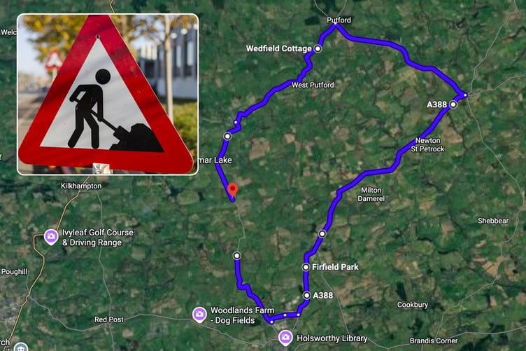 Holsworthy Roadworks