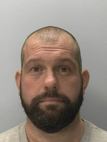 Murderer James Desborough was jailed for life for killing and dismembering two men he met at the Sandy Lodge Hotel (Picture: Devon and Cornwall Police)