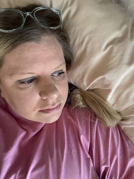 Hailee Williams, 42, from Wadebridge was bedbound for a number of years due to the symptoms of her severe ME