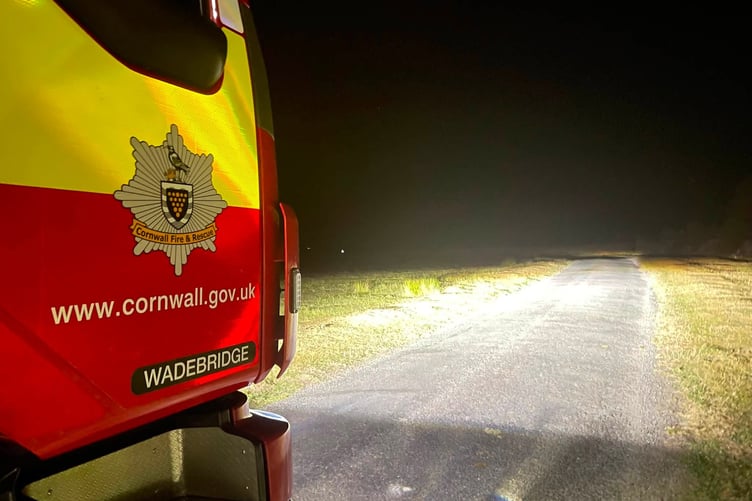 Cornwall Fire and Rescue Service on Bodmin Moor (Picture: CFRS)