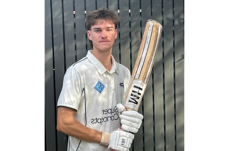Lachlan Embleton struck a century for Menheniot-Looe in their victory over Bude
