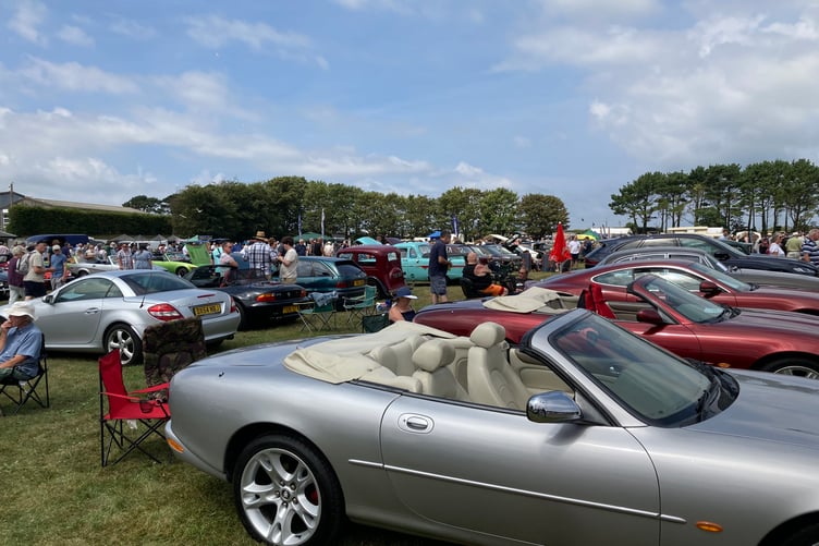 Visitors came out in their thousands to view a wide variety of vehicles at this year’s event.