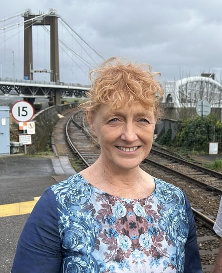 Cllr Hilary Frank, Cornwall Councillor for Saltash Essa, and Portfolio holder for Children, Families and Schools