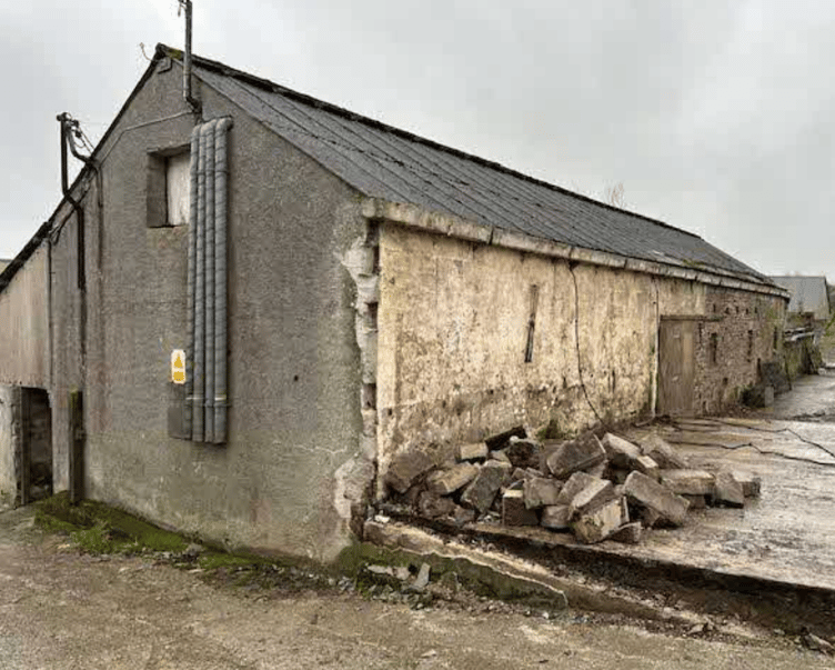 One of the three barns at North Tamerton (Picture: Cornwall Council)