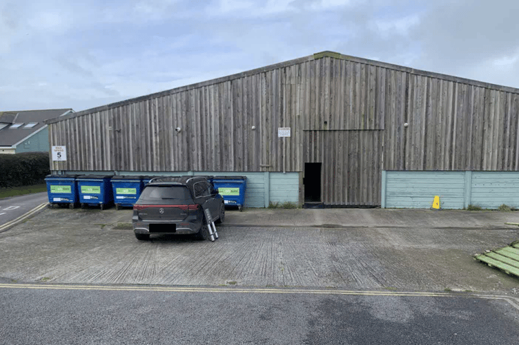 The agricultural barn in St Minver which would be converted to six dwellings (Picture: Cornwall Council)