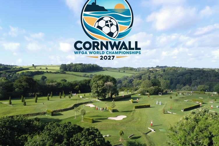 Cornwall Football Golf Park at St Austell will host the WFGA World Championships in 2027.