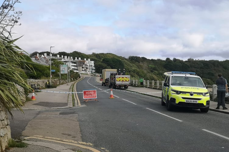 A 300 metre exclusion zone has now been lifted