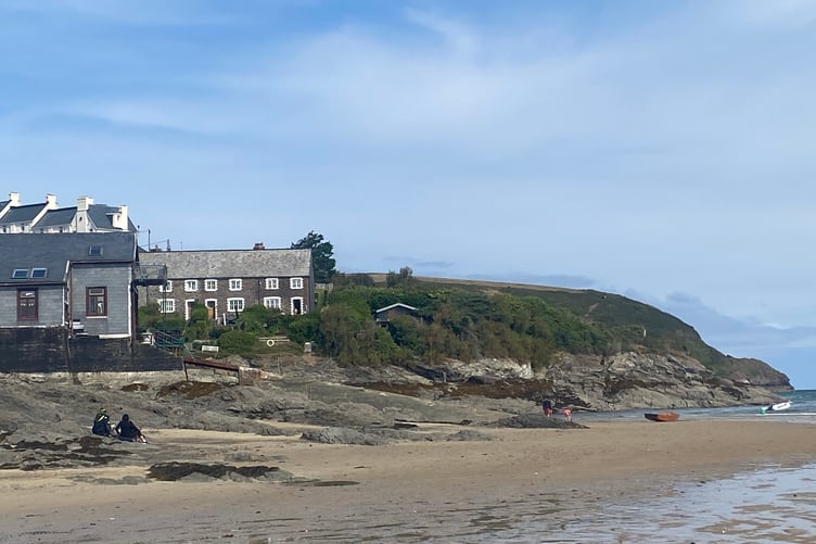 Hawker's Cove is near the mouth of the Camel estuary in Cornwall. (Picture: Andrew Townsend)