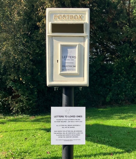 The restored letters to loved ones box in Wadebridge (Picture: WTC)