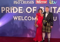 Bodmin fundraiser's proud moment among the stars