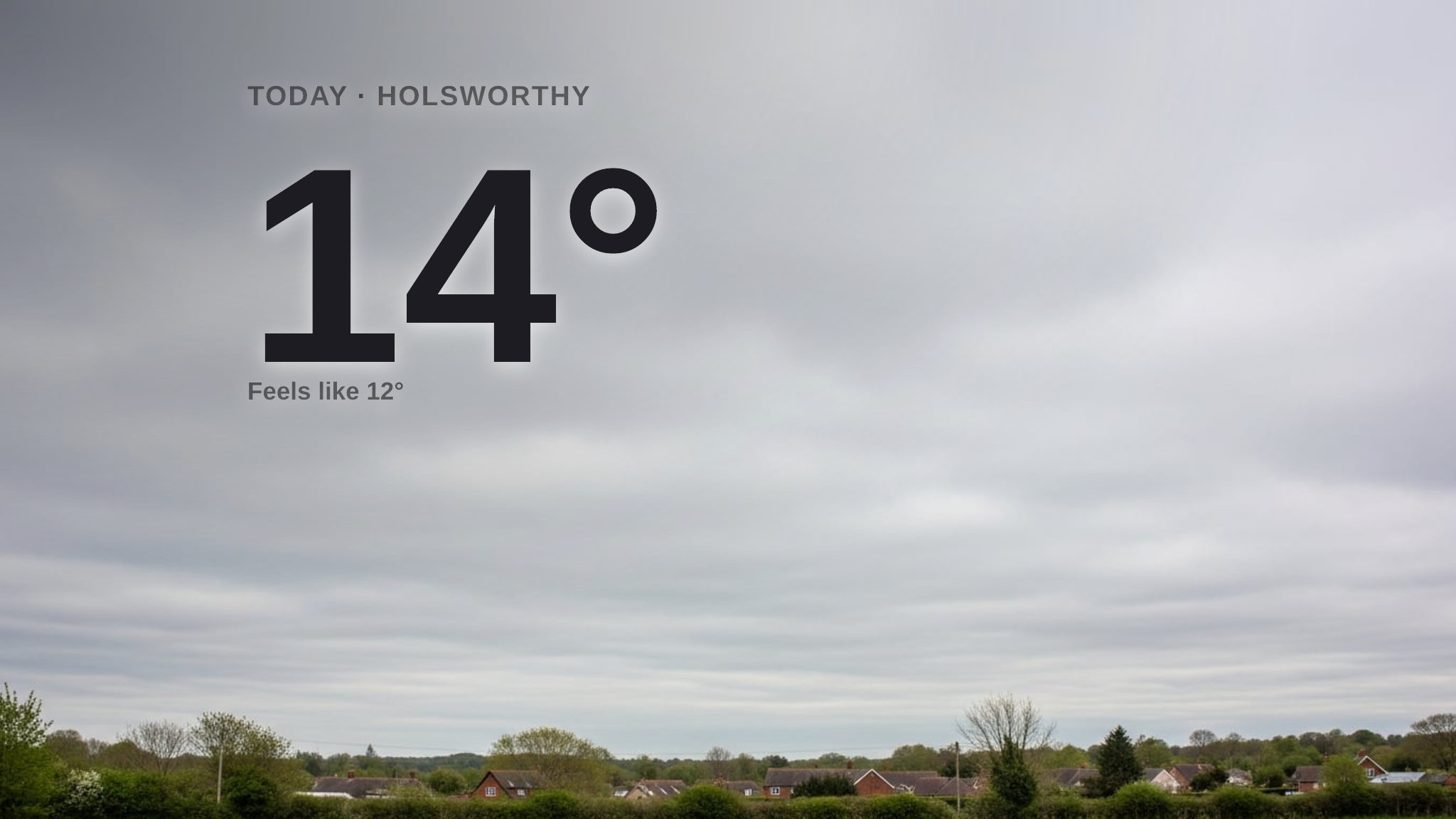 Rain expected for Holsworthy today - here's your Tuesday forecast