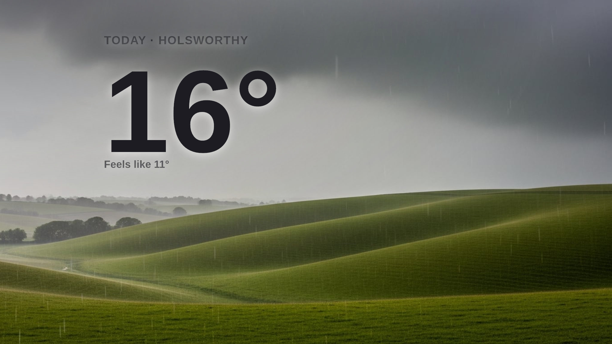 Heavy rain on the way for Holsworthy - here's your Saturday forecast