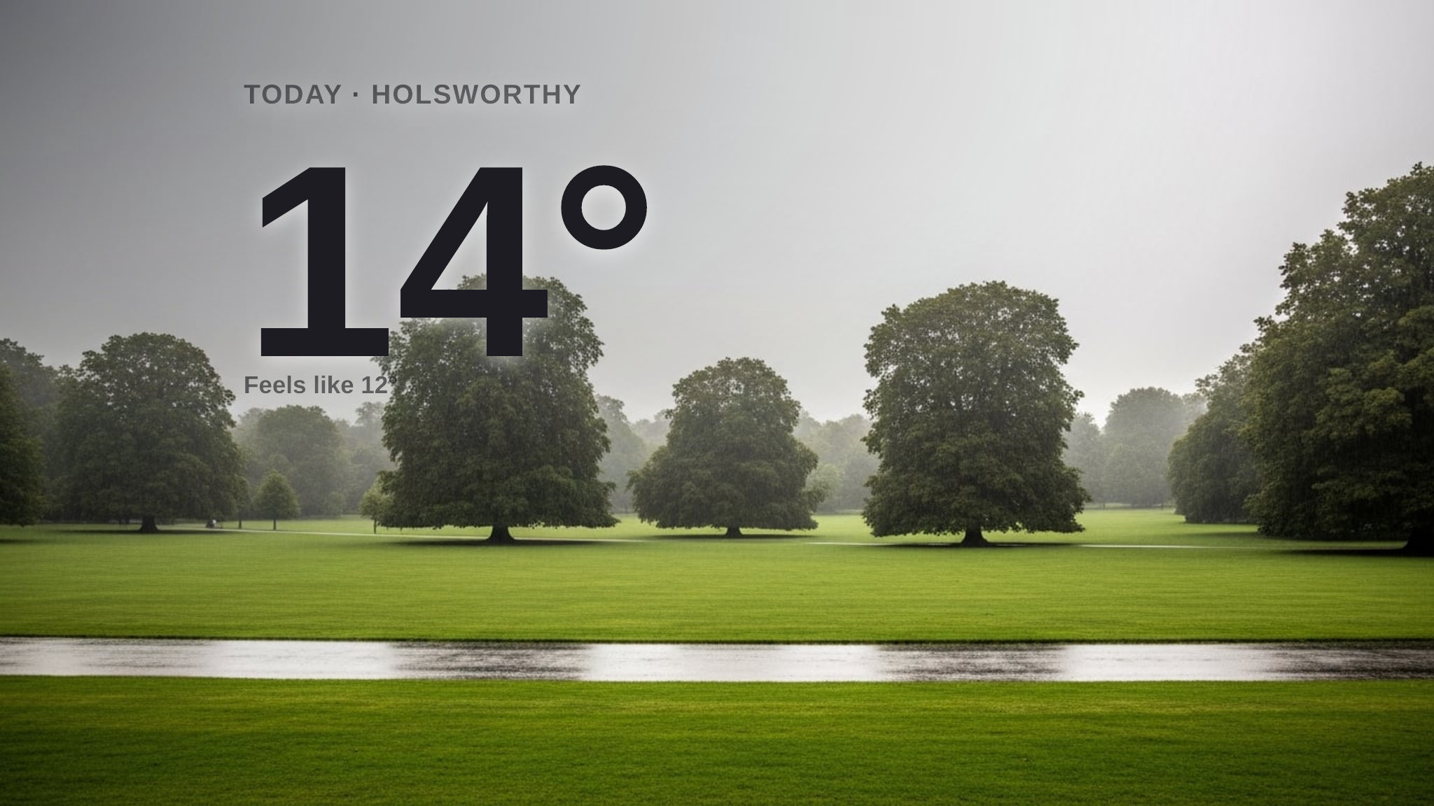Heavy rain on the way for Holsworthy - here's your Thursday forecast
