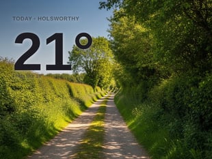 Holsworthy weather: sunny, 21°C high on Friday