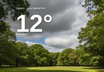 Cloudy skies for Holsworthy today - here's your Sunday forecast